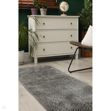 Soft Washable Cosy Grey Runner-Melrose-Rug Love - The Most Loved Rug Store